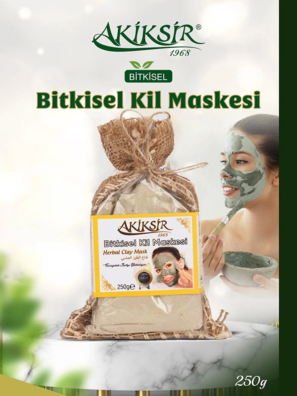 Doğal Kil Maskesi – 250g