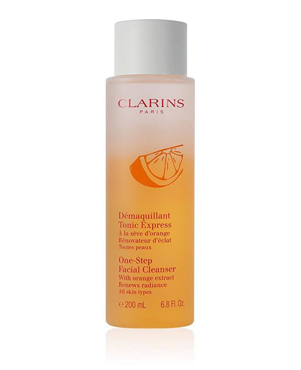 Clarins One-Step Facial Cleanser with Orange Extract 200ml.