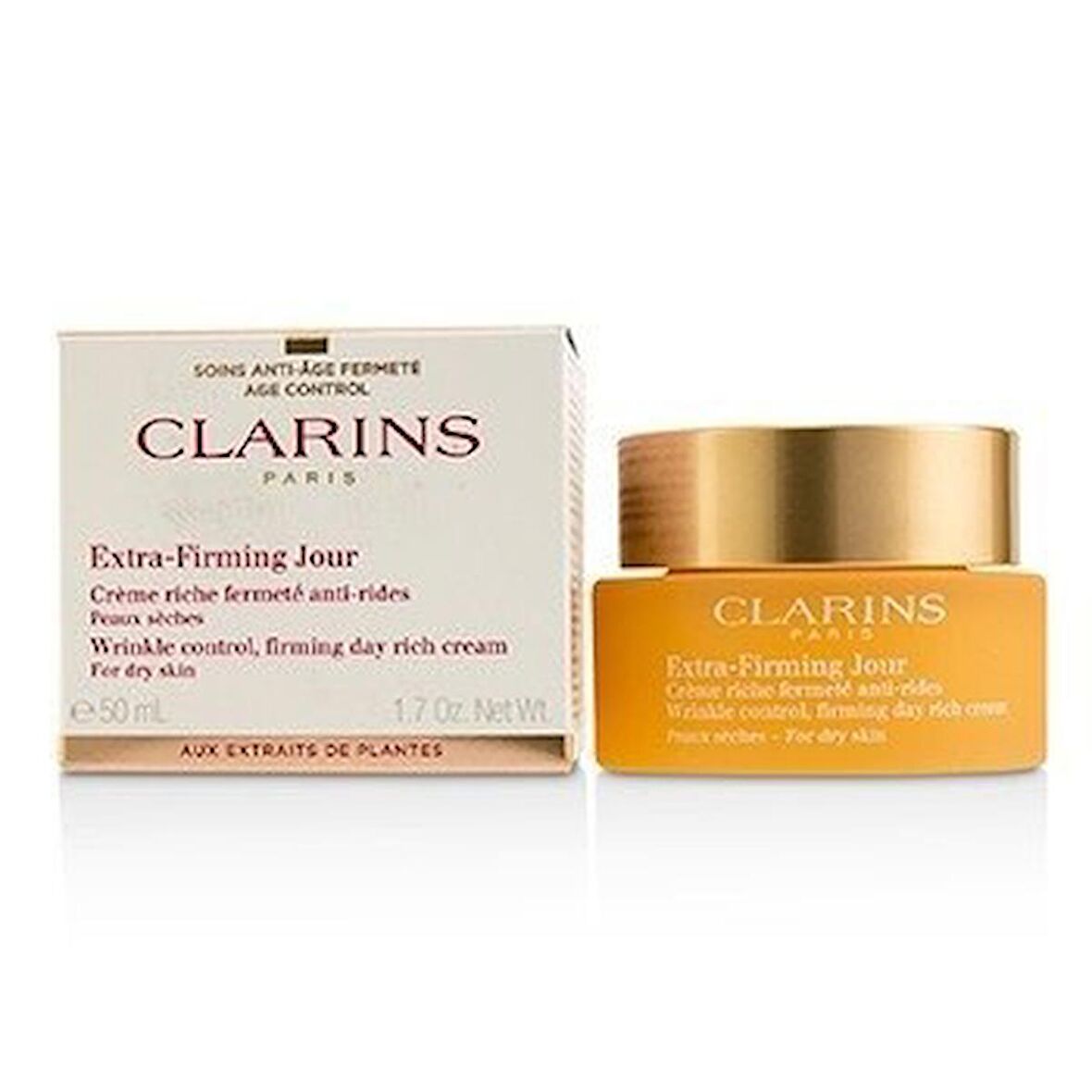 Clarins Extra Firming Day Kuru Ciltler İçin Krem 50ml.