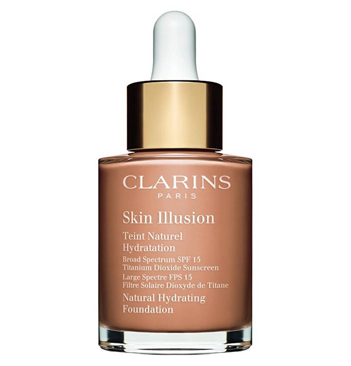Clarins Skin Illusion Natural Serum Fondöten 112 Amber