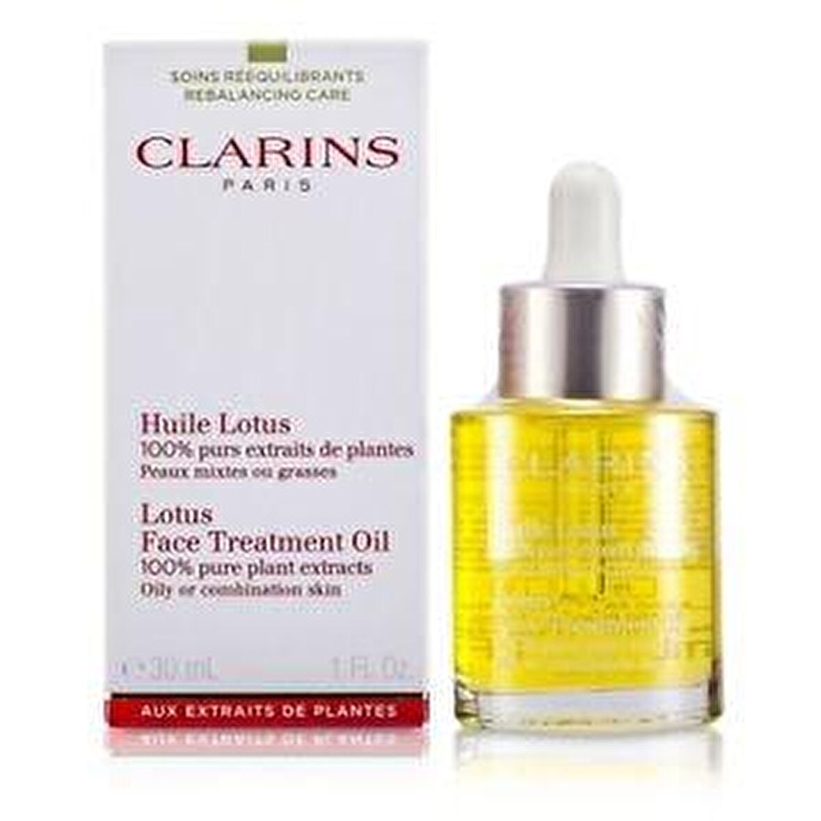 Clarins Lotus Face Treatment Oil 30 ml Yüz Bakım Yağı