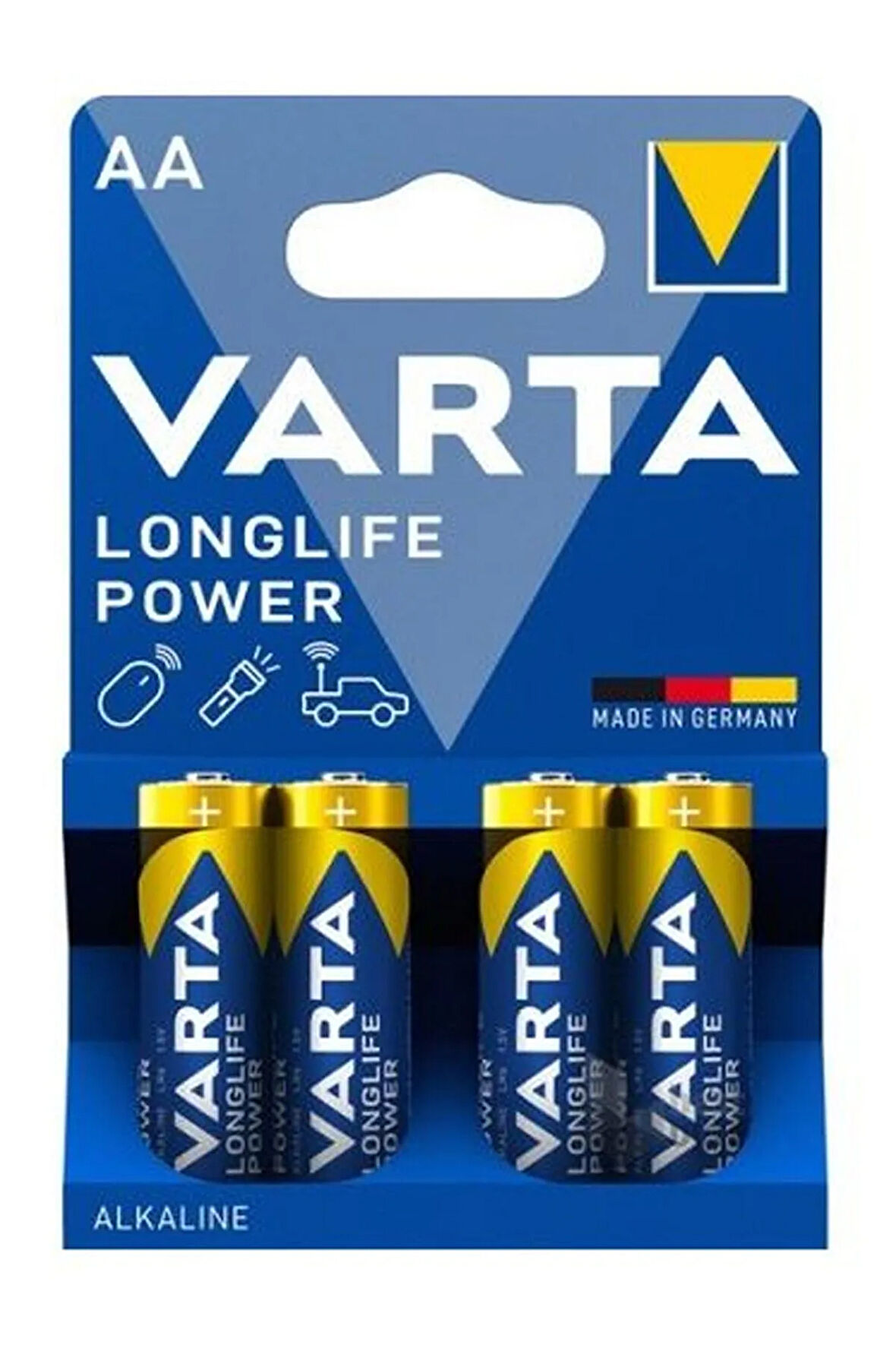 Longlife Power Kalem Pil AA 4’lü 1.5V Alkalin
