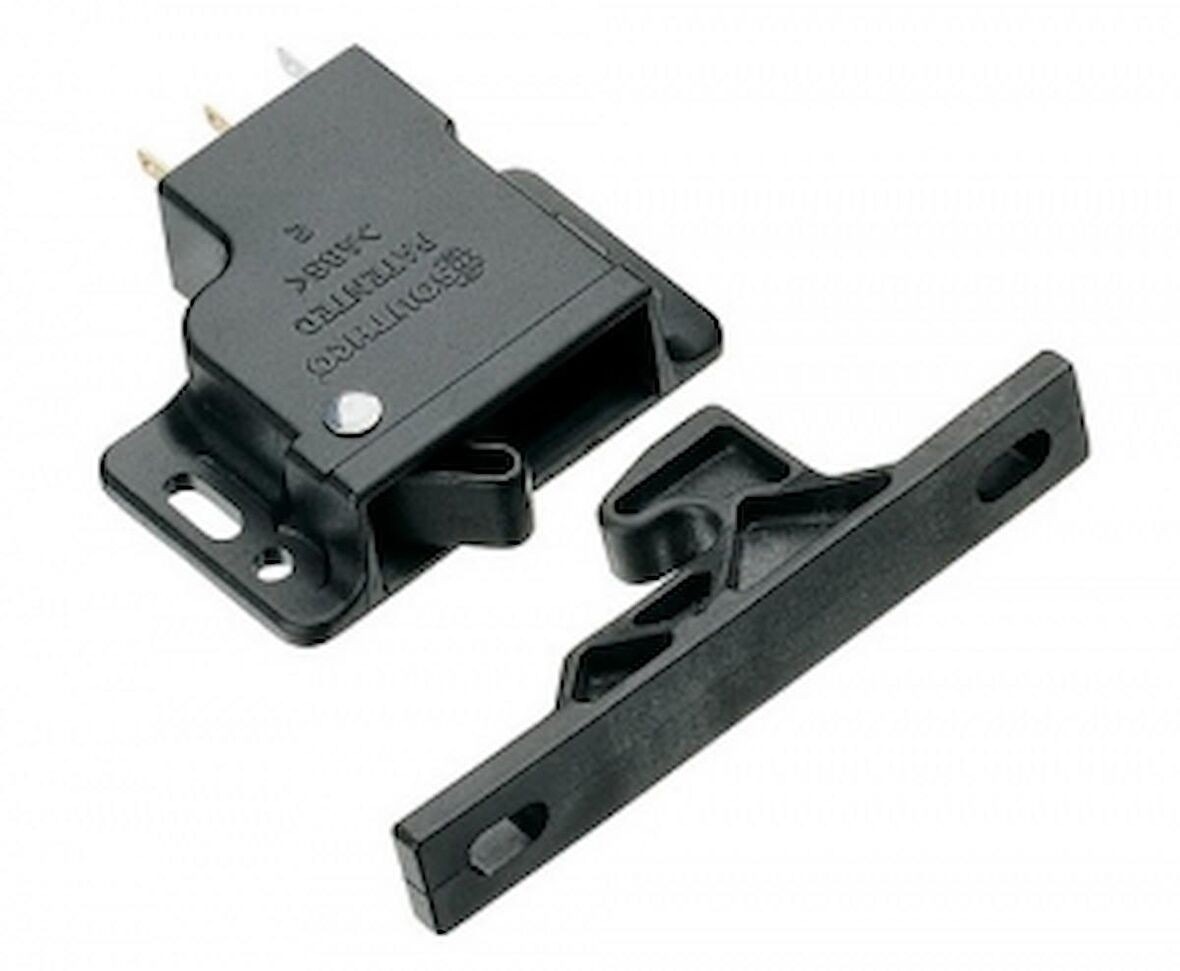 Southco Grabber kilit. Entegre mikro switch’li. Çekme ile açılır. Çekmece Gücü 2,3KG