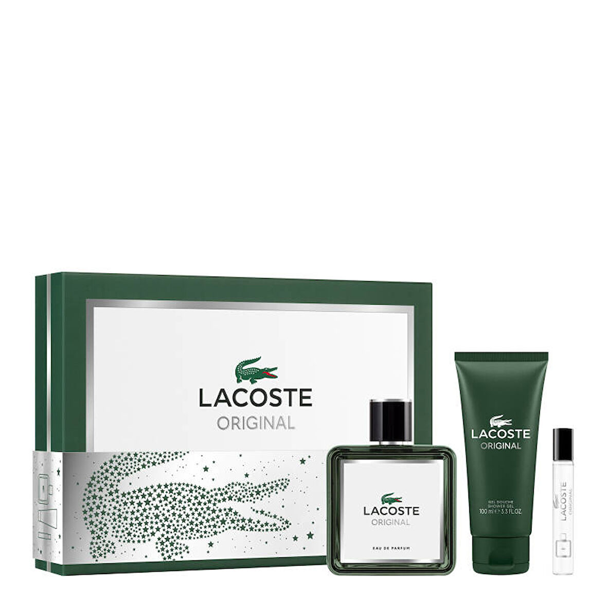 Lacoste Original Edp 100 Ml + Shower Gel 100 Ml + Edp 7,5 Ml