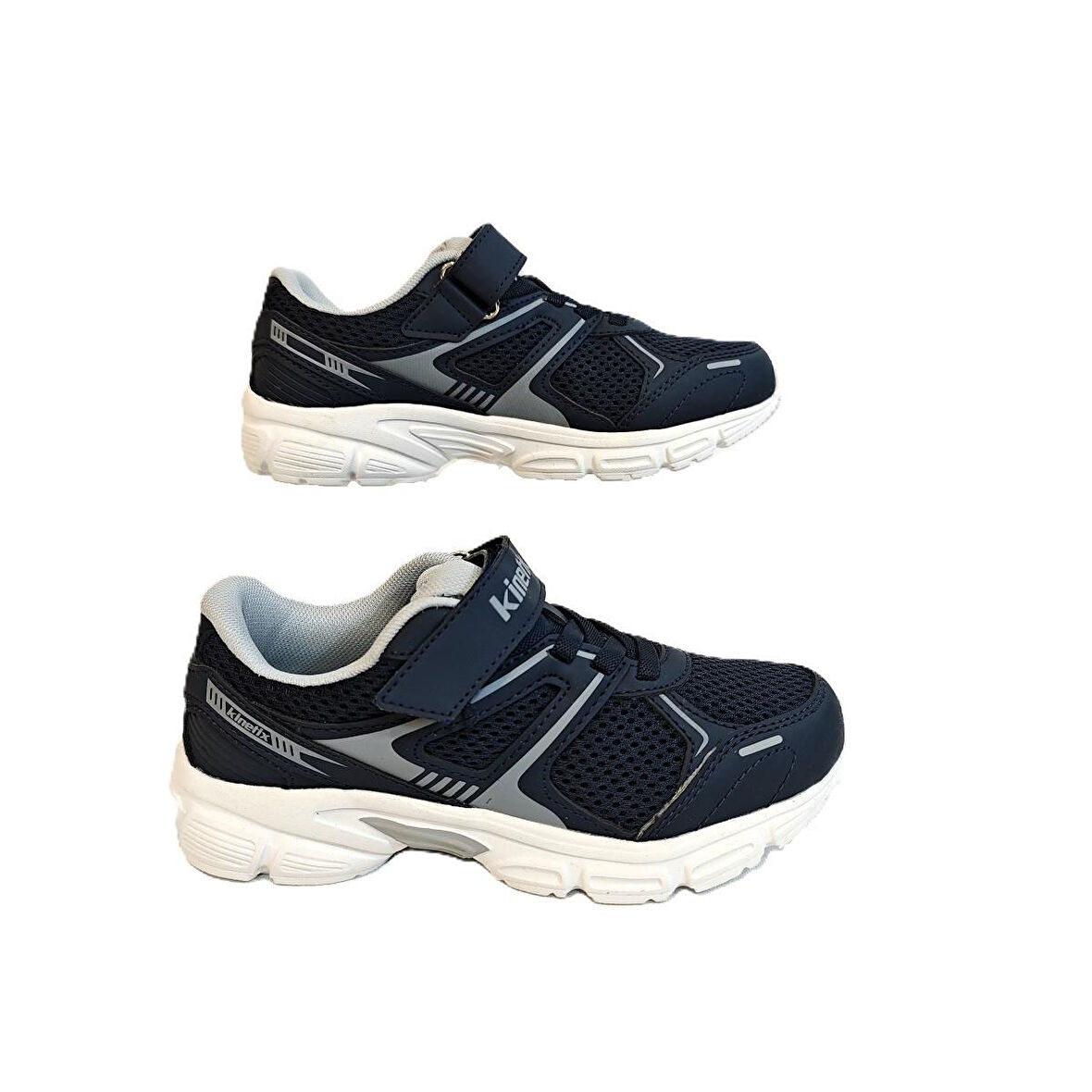 Kinetix Arıon Fx Lacivert Cırtlı Yürüyüş Koşu Çocuk Spor Ayakkabı