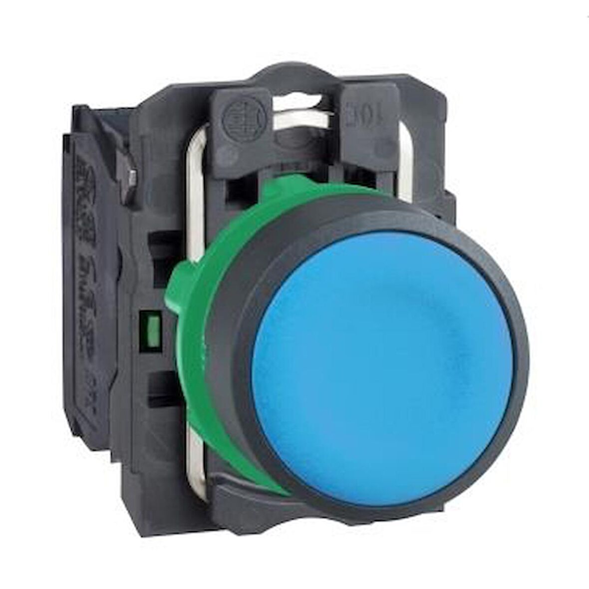 XB5AA61, Mavi Kumanda Start Butonu, 1NA, Yaylı Tip, 22mm, Plastik Gövdeli