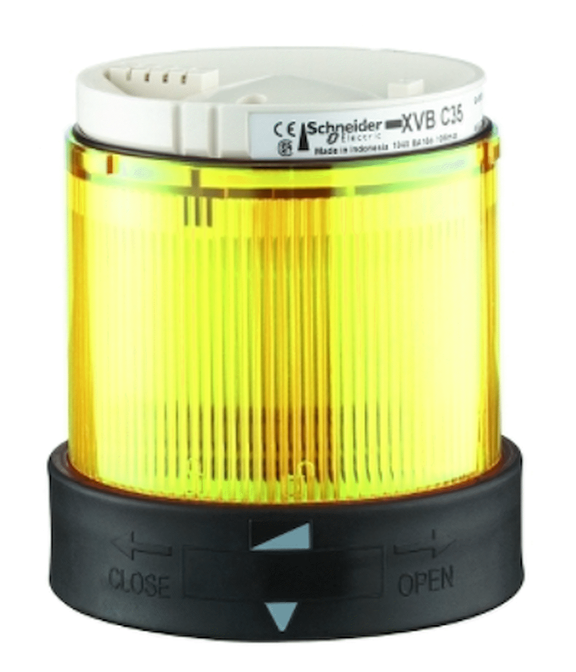 Schneider,Entegre LED'li Işıklı Sarı Lens,XVBC2B8
