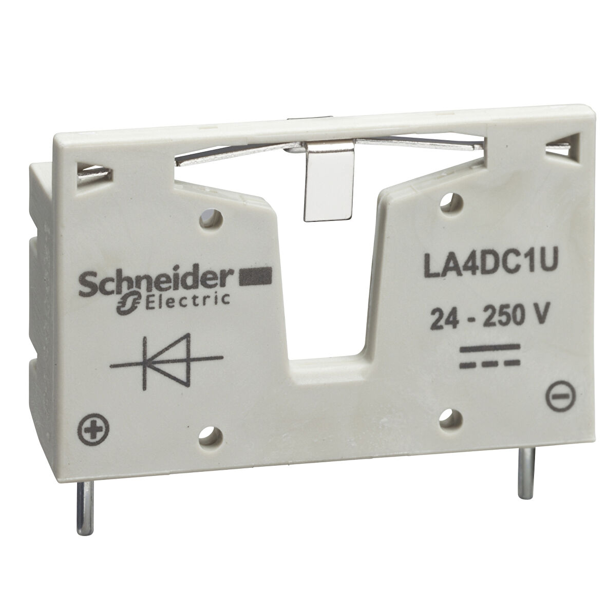 Schneider LA4DC1U TeSys D - süpresör modülü - diyotlar - 12...250 V DC 