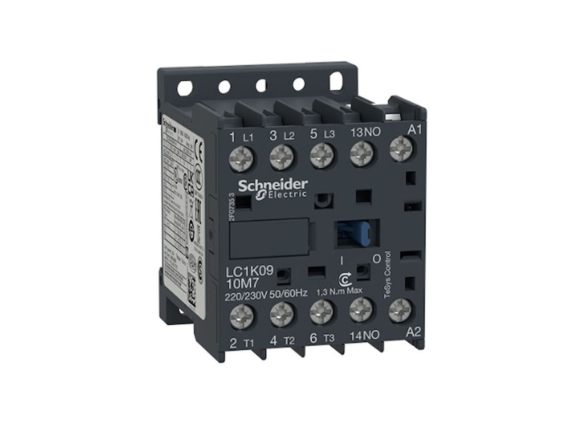Schneider Electric LC1K0901B7 24VAC Kontaktör