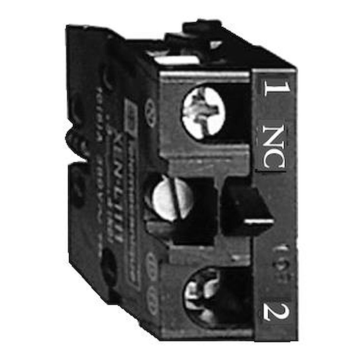 Schneider Electric XENL1121, yaylı dönüş kontak bloğu - 1NK - arka kutu montajı