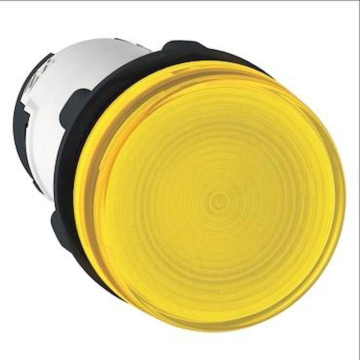 XB7EV65P, yuvarlak pilot ışığı Ø 22 - sarı - BA 9s - <= 250 V - vida kelepç terminali