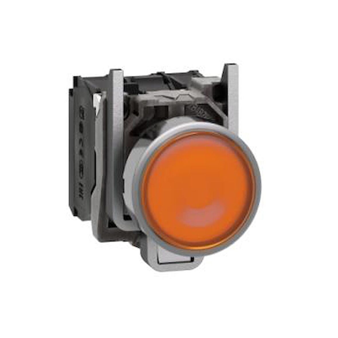 XB4BW35M5, turuncu sıva altı eksiksiz ışıklı basm Buton Ø22 yaylı dönüş 1NA+1NK 220...240V