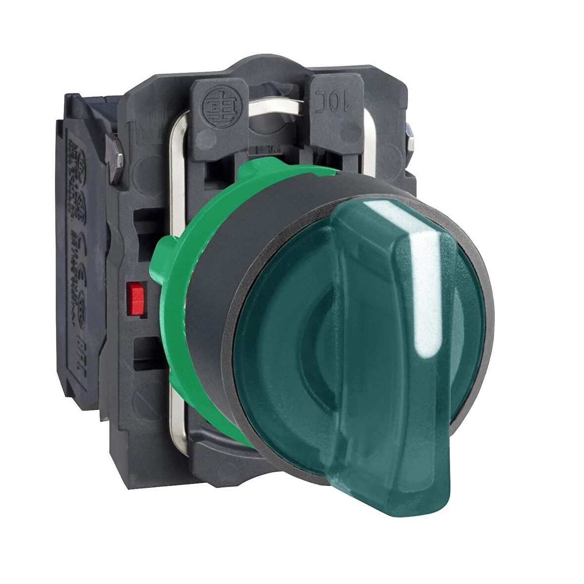 Schneider XB5AK133M5 220V Ledli Yeşil Mandal Buton