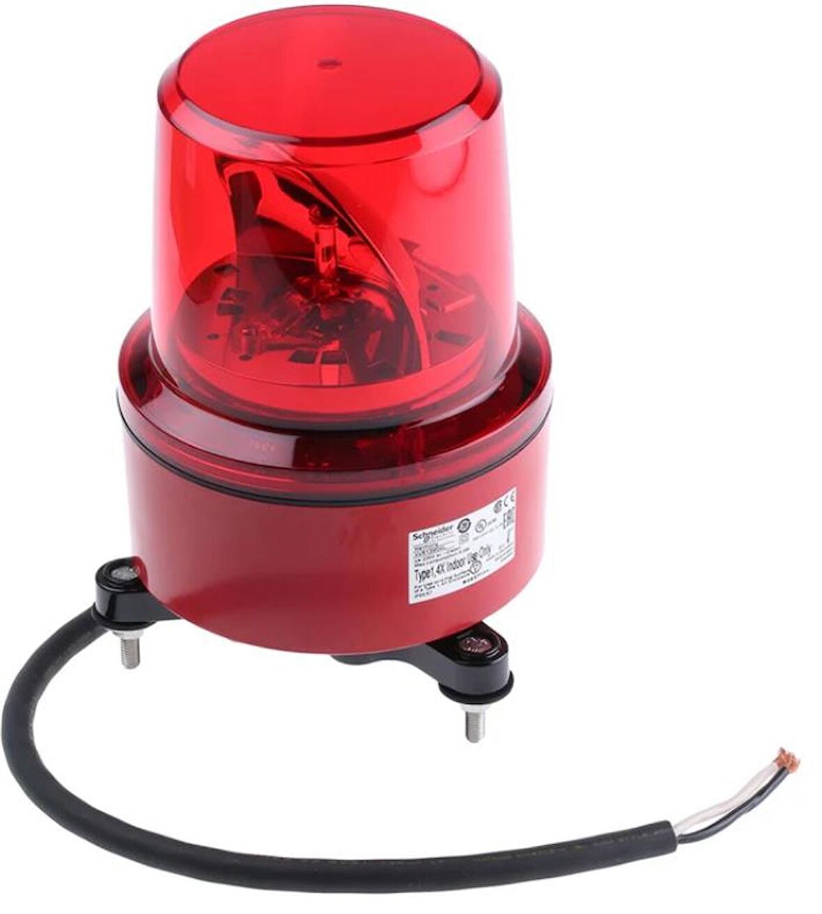 Schneider,130mm Döner Ayna Kırmızı 230VAC,XVR13M04L