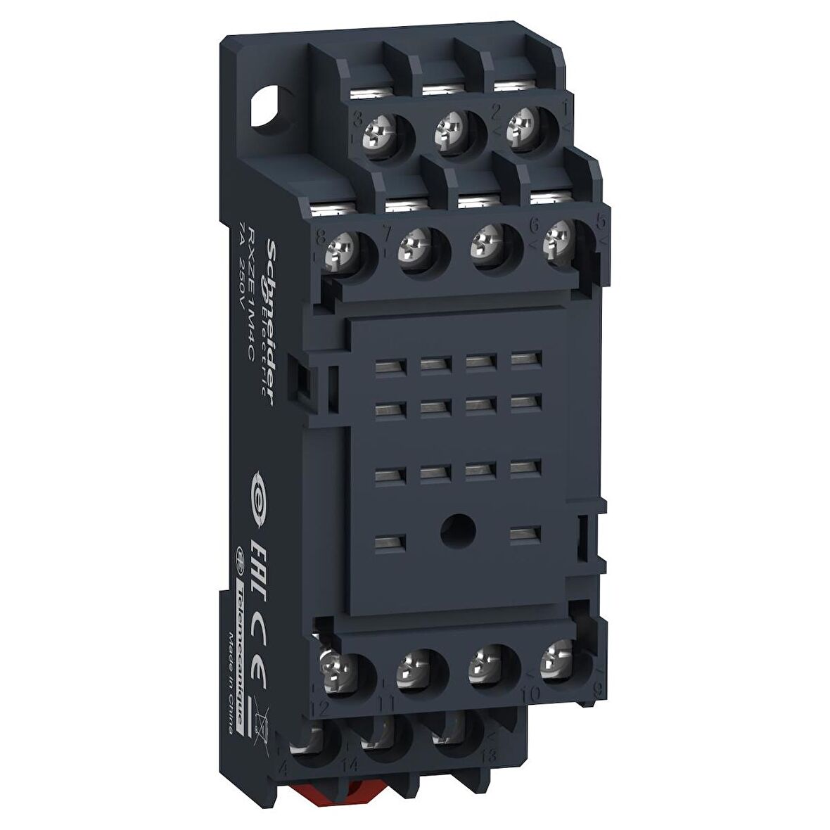 Schneider,RXM L Serisi 4 kutuplu röle soketi,RXZE1M4C