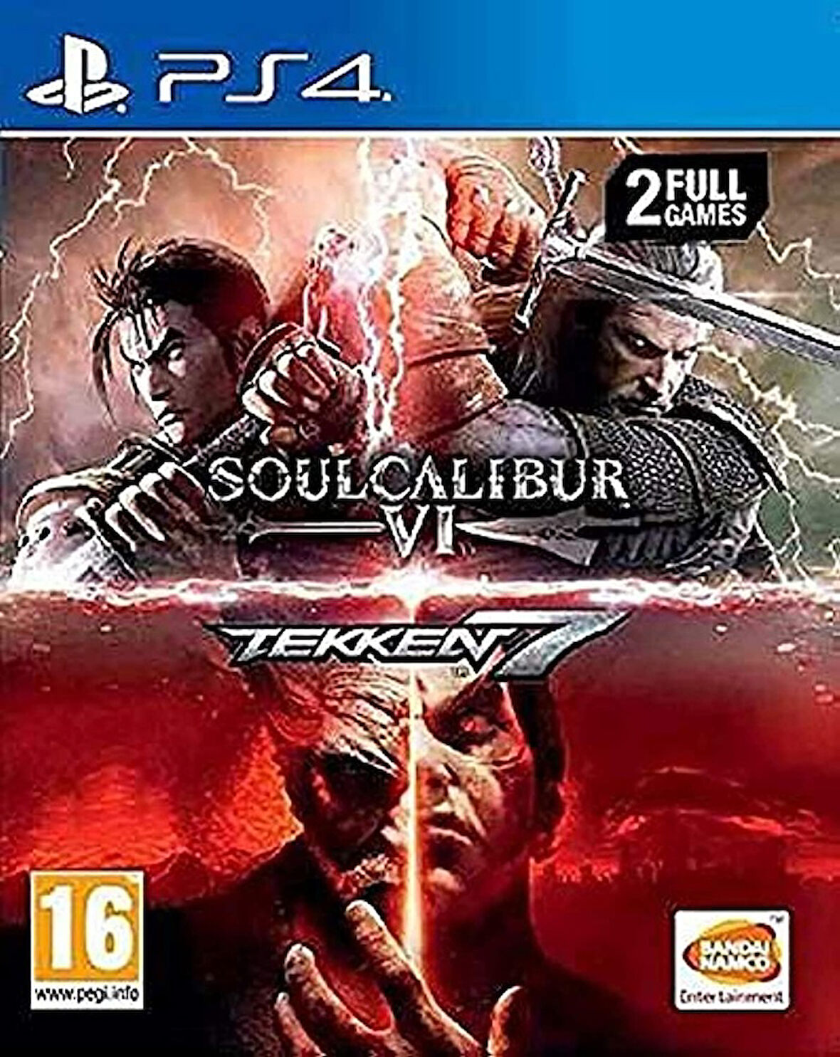 PS4 SOULCALIBUR VI PLUS TEKKEN 7 (R2) PEGI