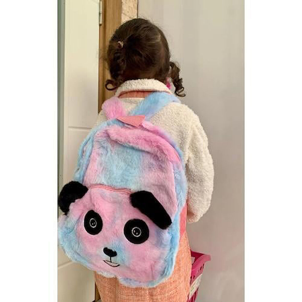 Panda Peluş Sırt Çantası