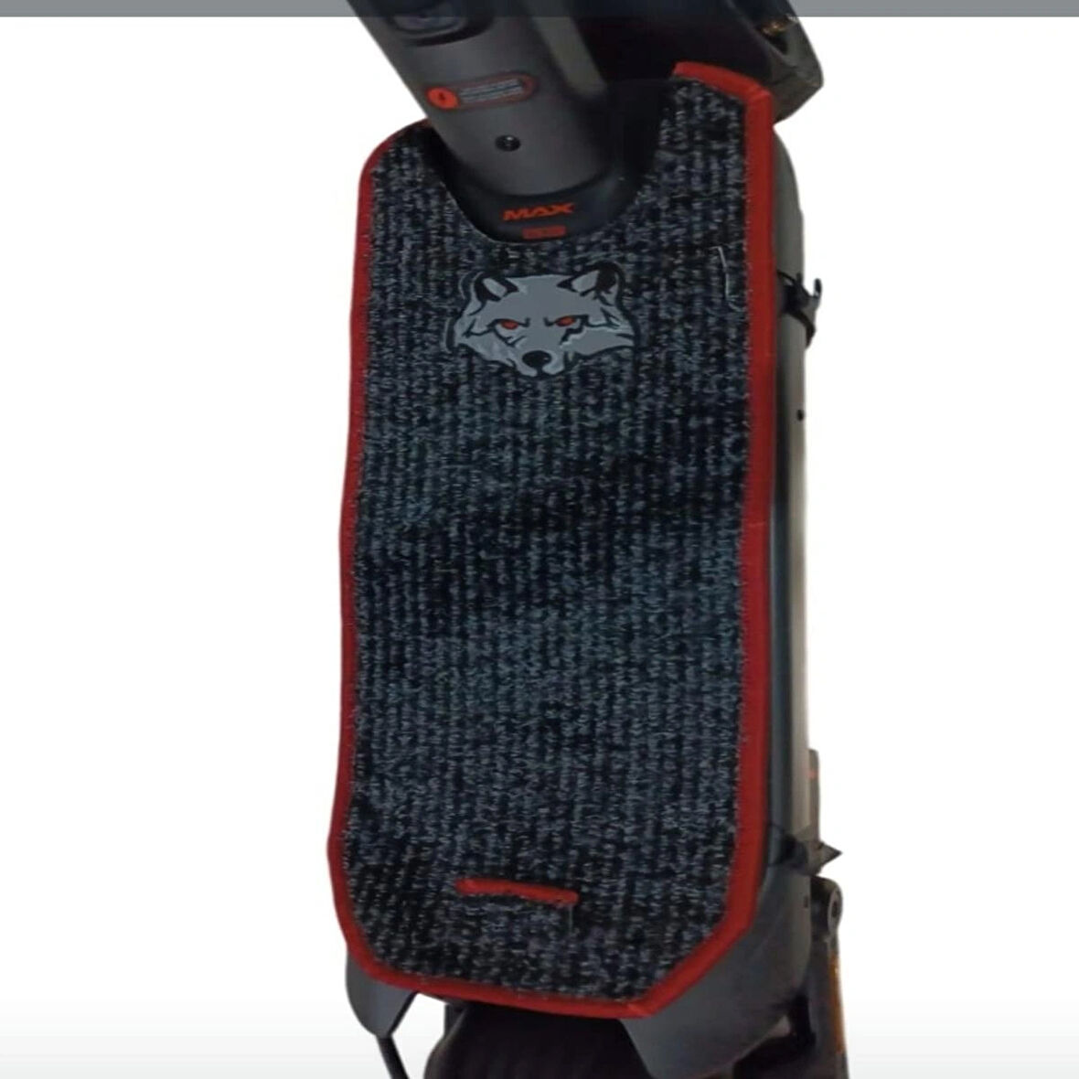 Elektrikli Scooter Aksesuar Koruyucu Paspas Segway Ninebot Max G3 Uyumlu Gri Kurt Armalı