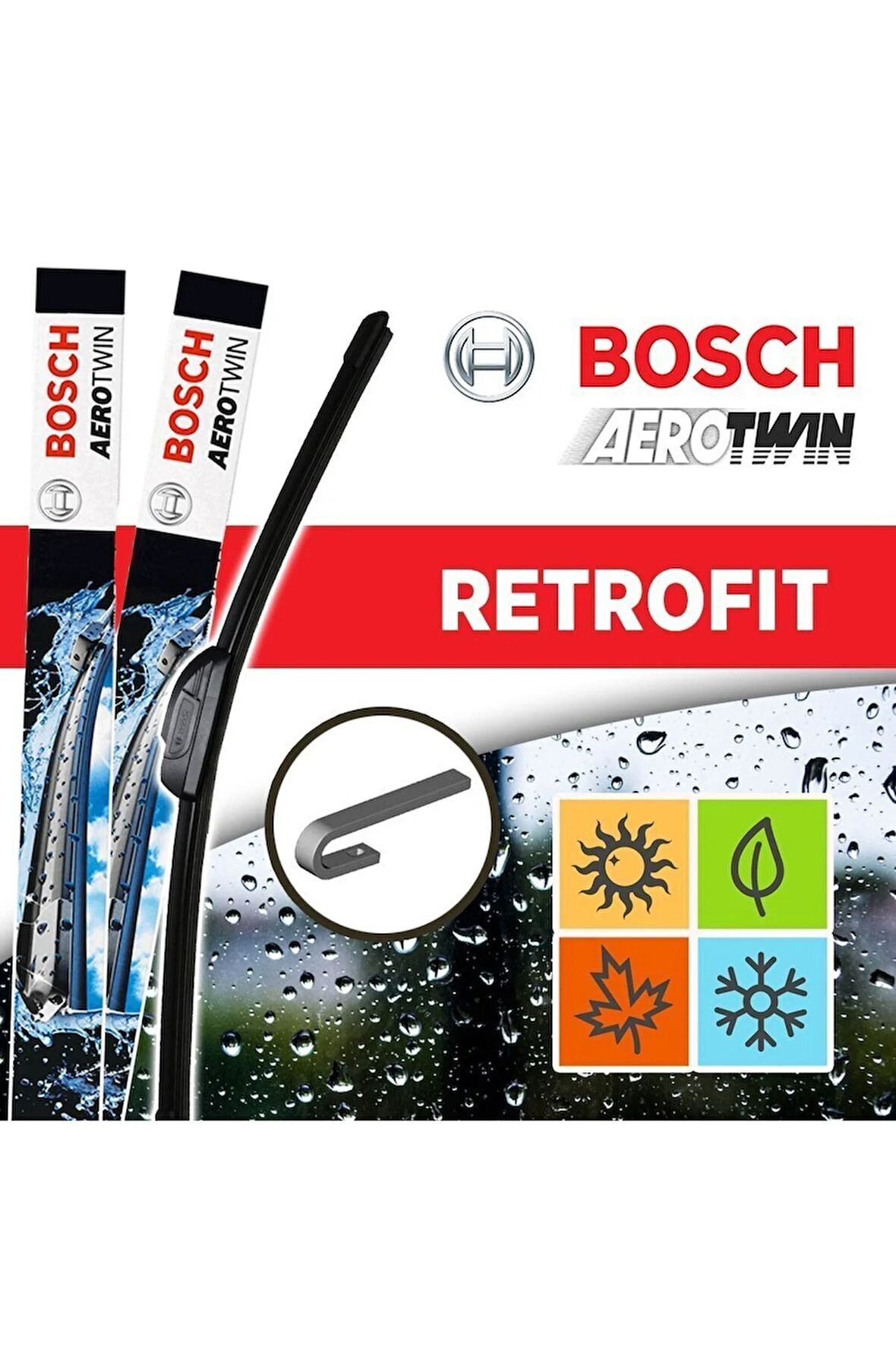 Toyota Yaris Aerotwin Retrofit Silecek (2012-2019) Ar707u