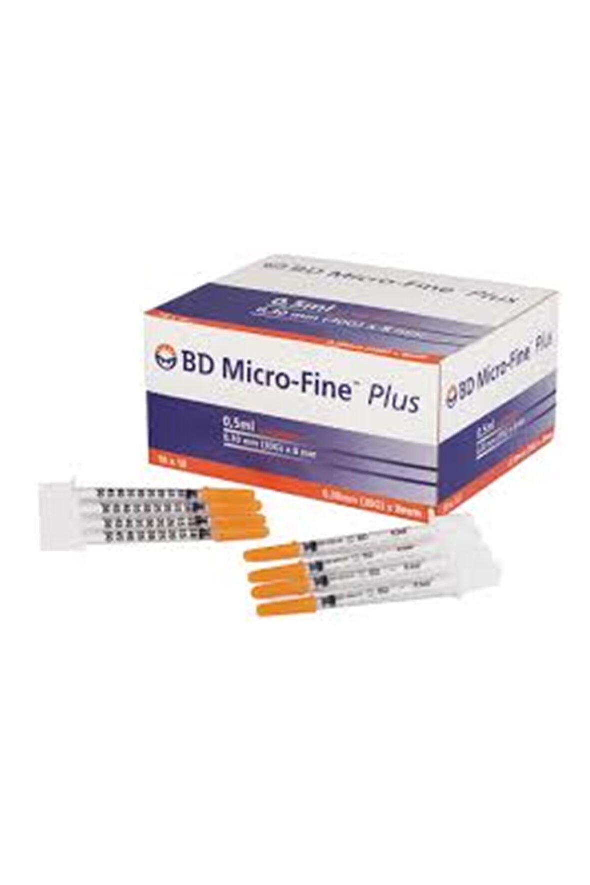 Micro-fine Plus Enjektör Insülin 0.5 Ml 100 Adet (30g X 8mm)