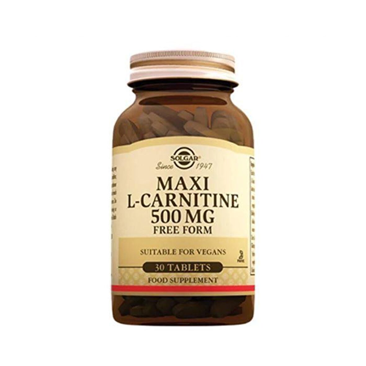 Solgar Maxi L Carnitine 500mg 30 Tablet