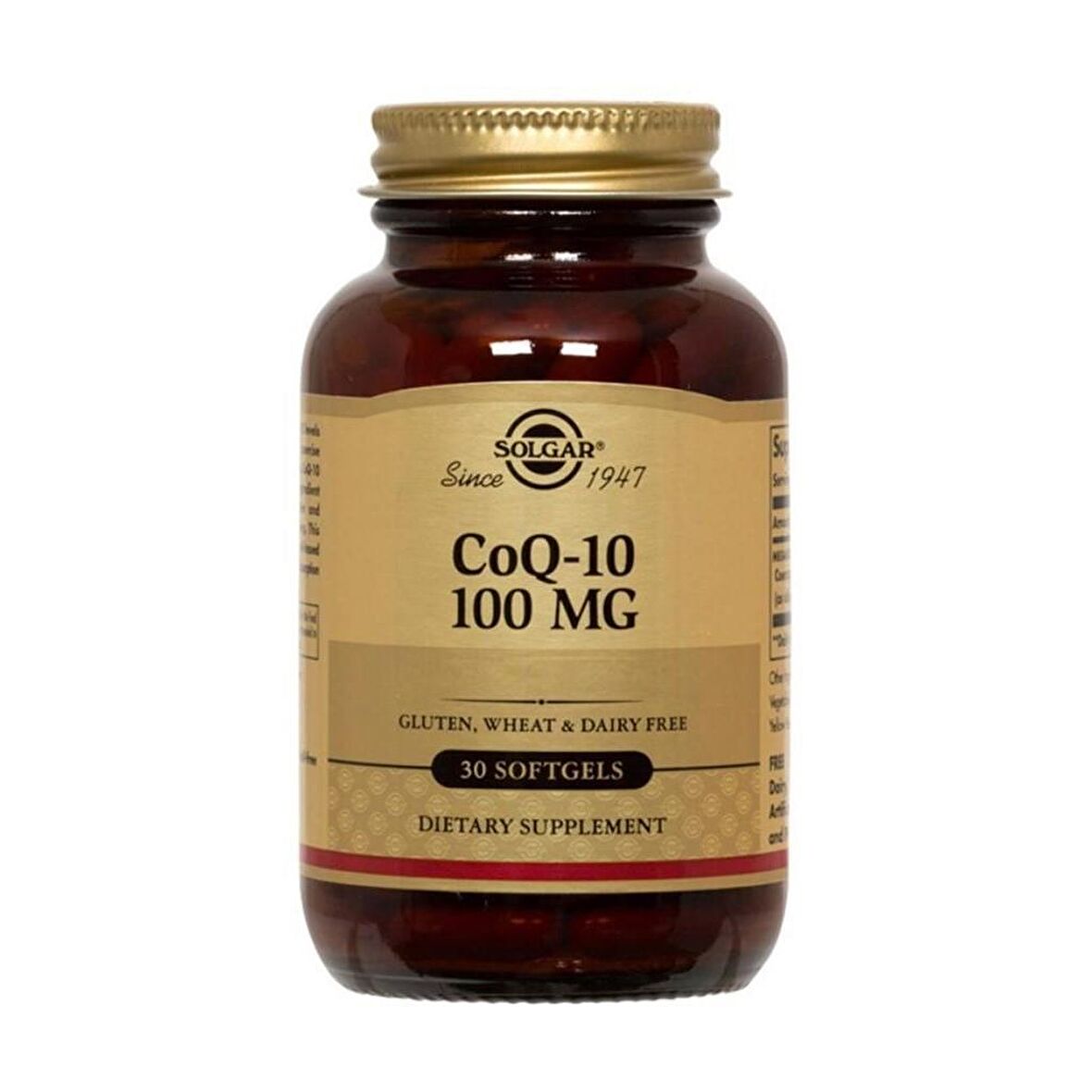 Solgar Coenzyme Q10 100mg 30 Kapsül