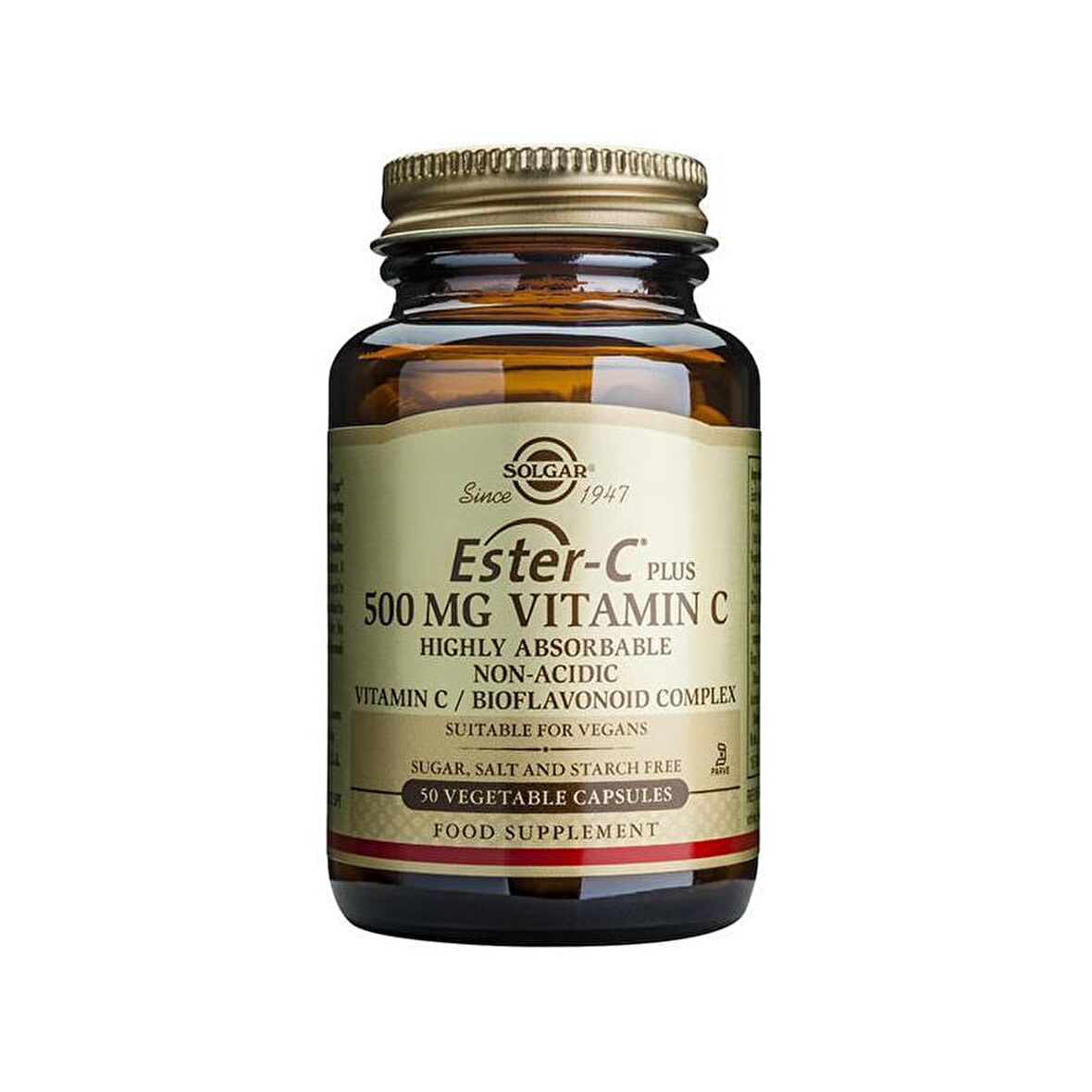 Solgar Ester-C Plus 500 Mg 50 Kapsül