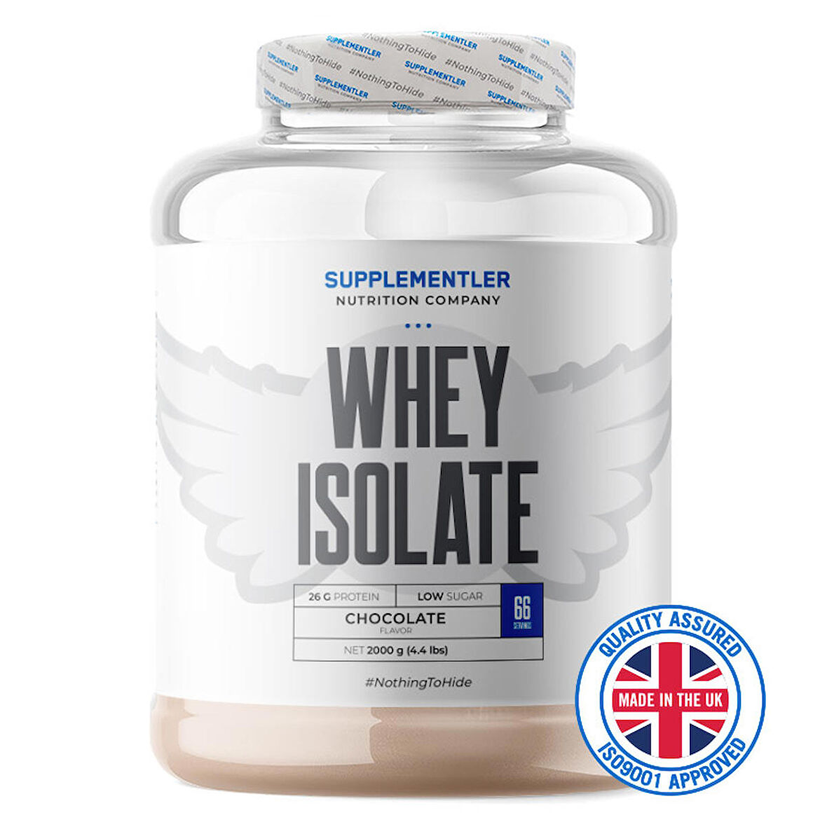 Supplementler.com Whey Isolate 2000 Gr - ÇİKOLATA