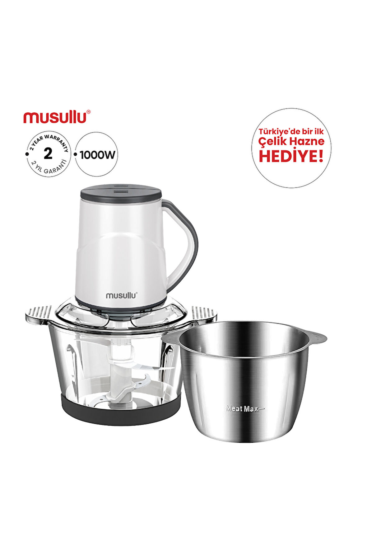 Musullu MSL-1225-2 1000 W Rondo