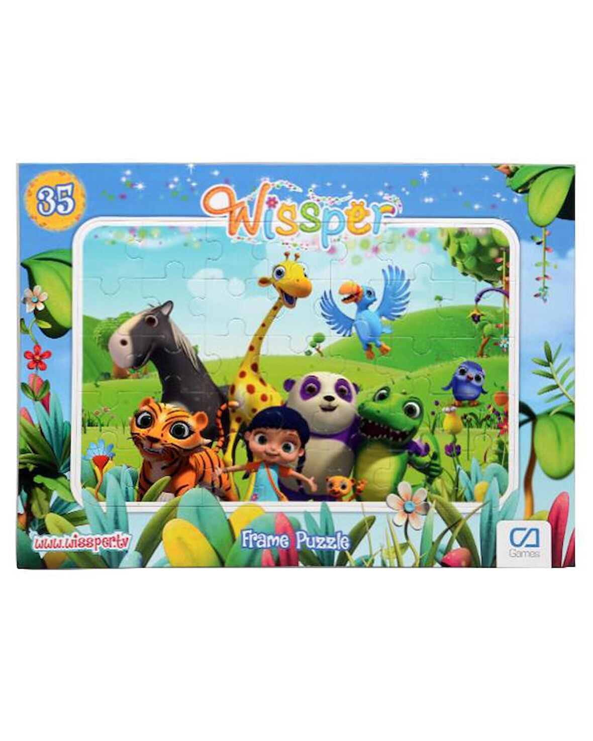 Ca Games Wissper 3+ Yaş Büyük Boy Puzzle 35 Parça