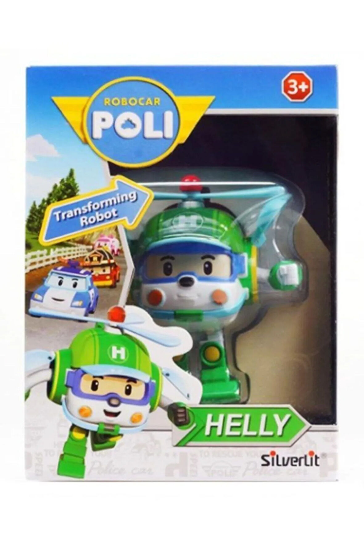 +3 Yaş Dönüşebilen Robot Figür - Helly 83158 ()