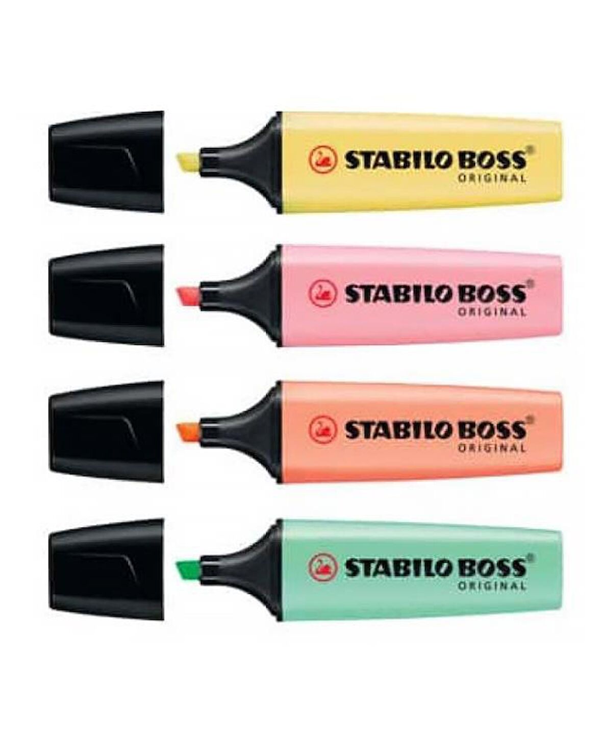 Stabilo Boss Pastel Renk Fosforlu Kalem 4 Renk