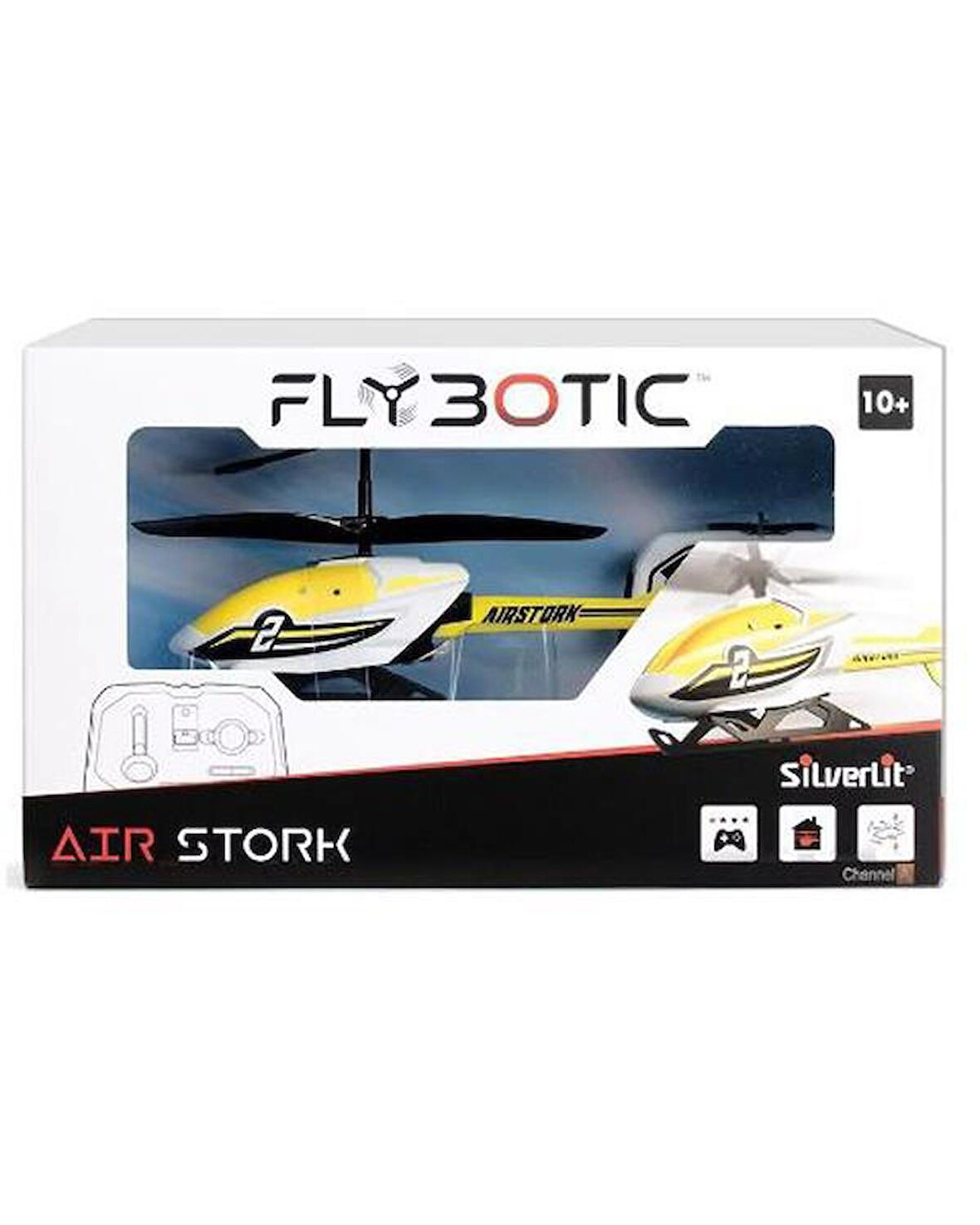 SilverLit Easy Fly Airstork Helikopteri Sarı 84782