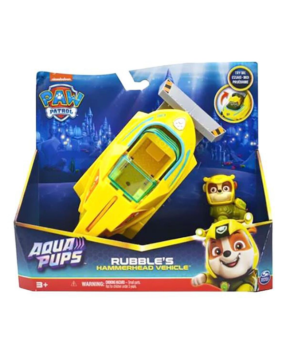 Paw Patrol Aqua Temalı Araçlar Rubbles Hammerhead Vehicle 20139010