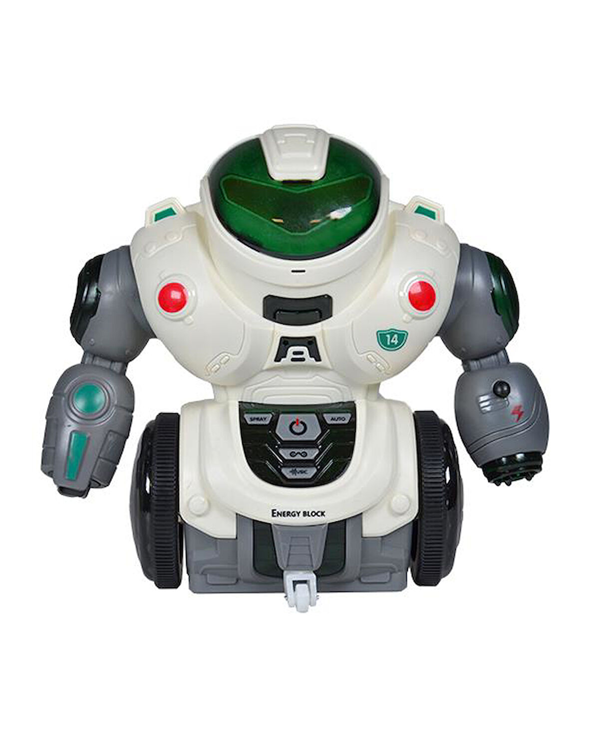 Ctoy Dance Spray Robot Beyaz Gri 667814