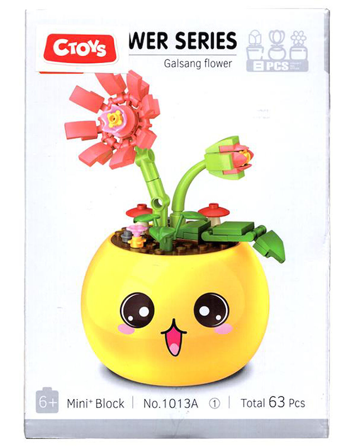 Ctoys Flower Serıes Mini Block Galsang Flower