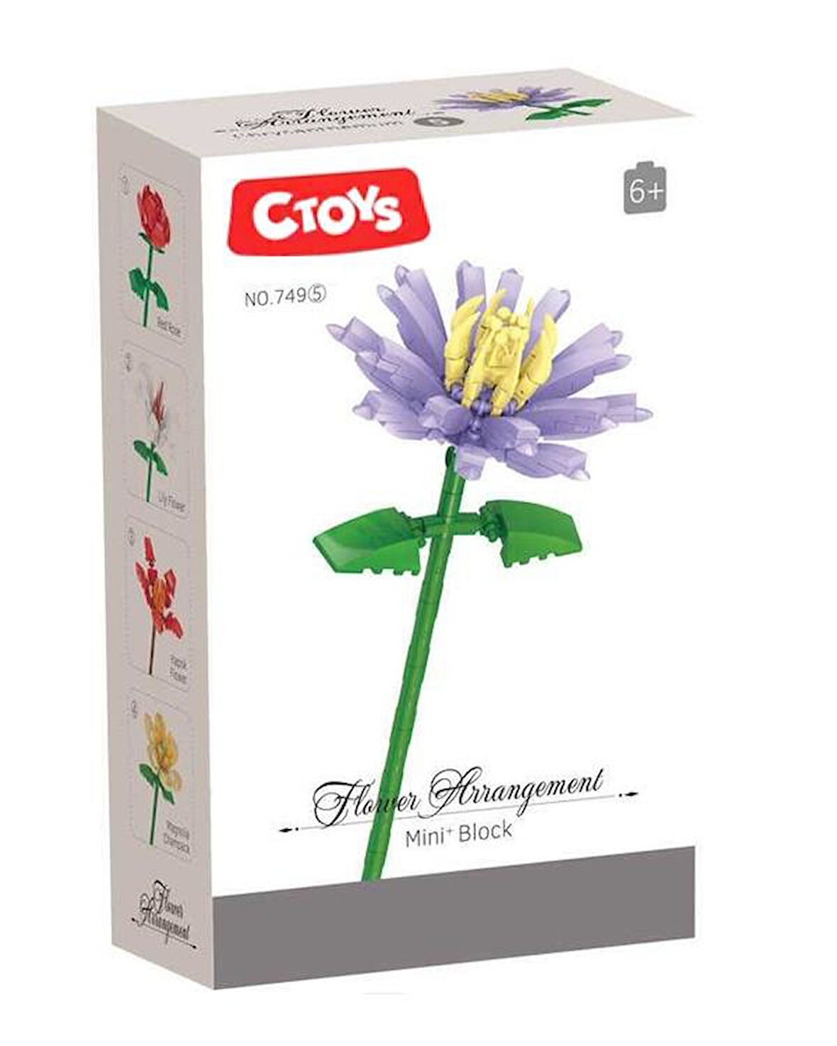 Ctoys Flower Arrangement Mini Blok Chrysanthemum