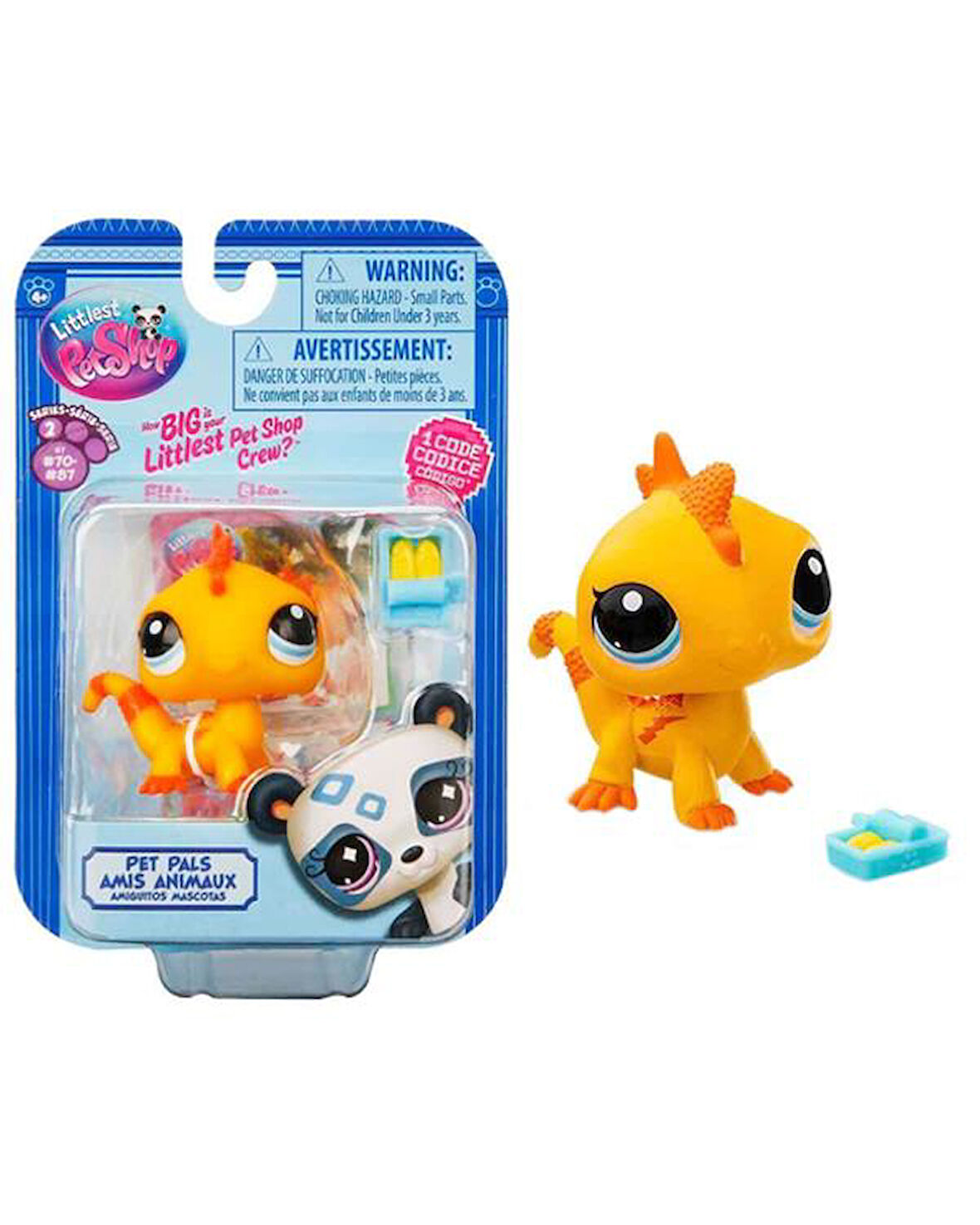 Littlest Pet Shop Minişler Tekli Paket S2 İguana 83