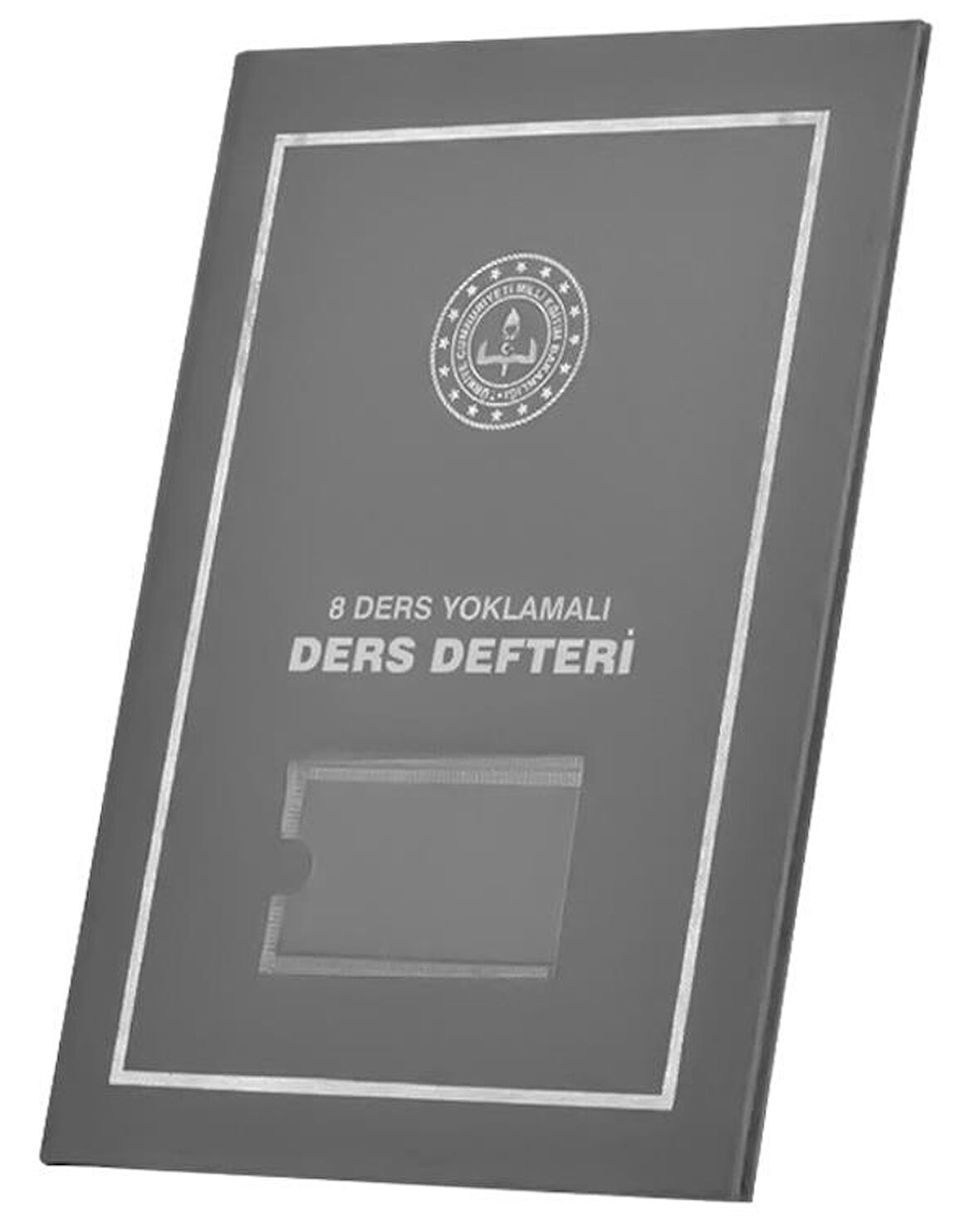 Gülpaş 8 Ders Yoklamalı Ders Defteri Gri Plastik Kapak 388