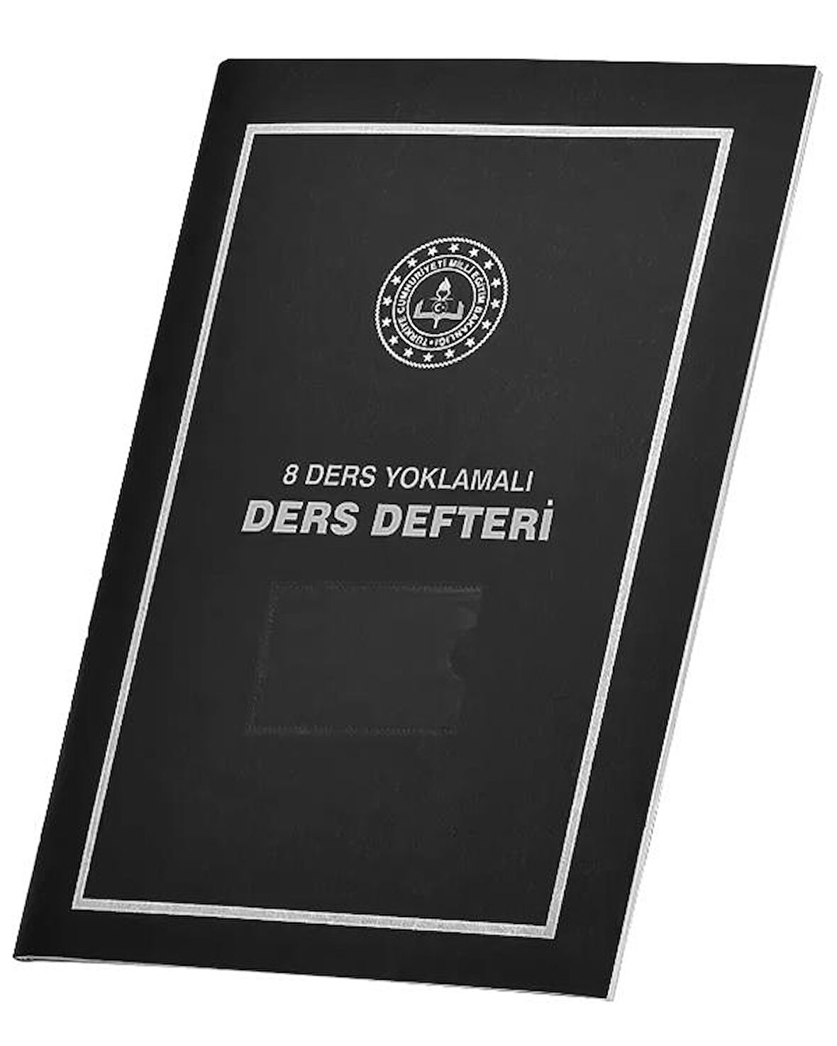 Gülpaş 8 Ders Yoklamalı Ders Defteri Siyah Plastik Kapak 388