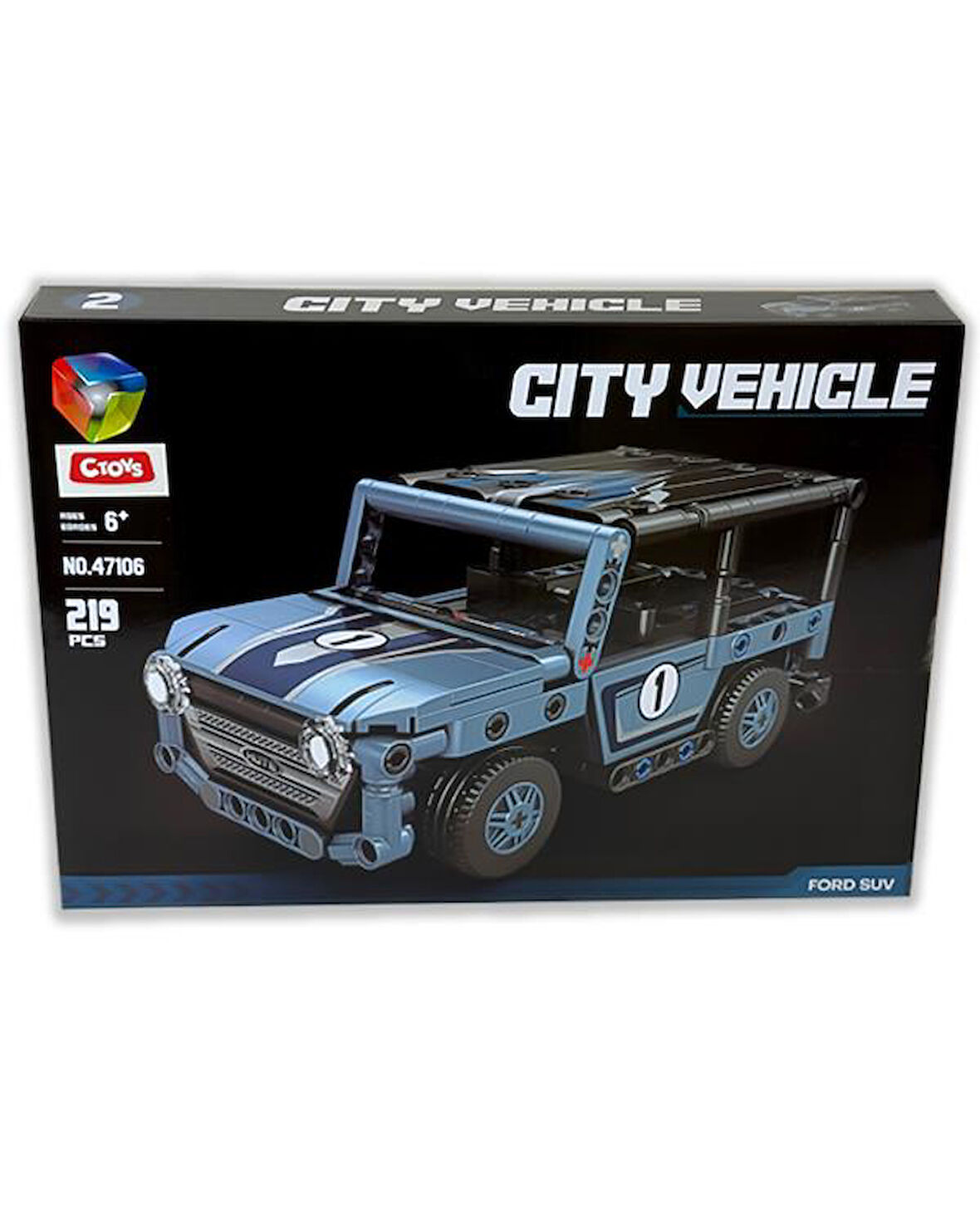 Ctoys City Vehicle Ford Suv 219 Parça 47106