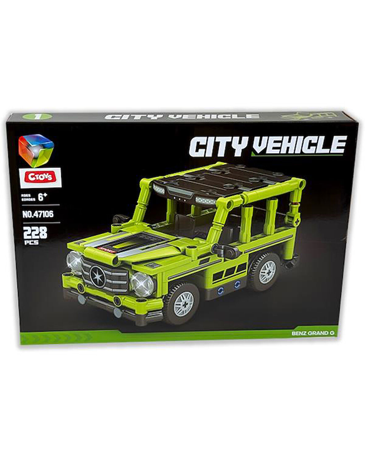 Ctoys City Vehicle Benz Grand G 228 Parça 47106