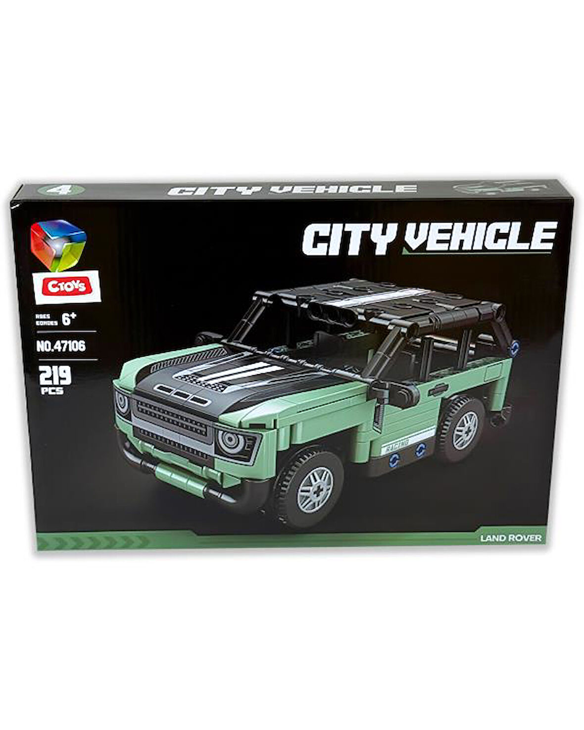 Ctoys City Vehicle Land Rover 228 Parça 47106