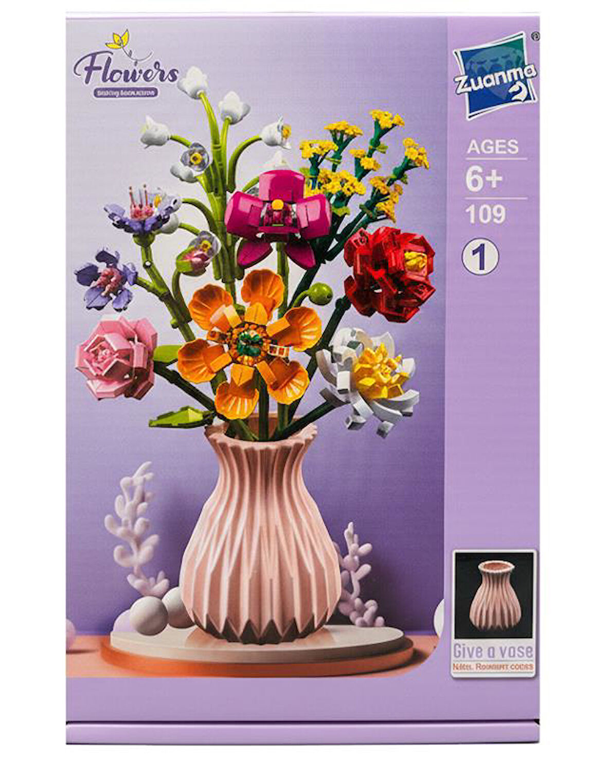 Zuanma Çiçek Buketi Yapım Seti No:1 109