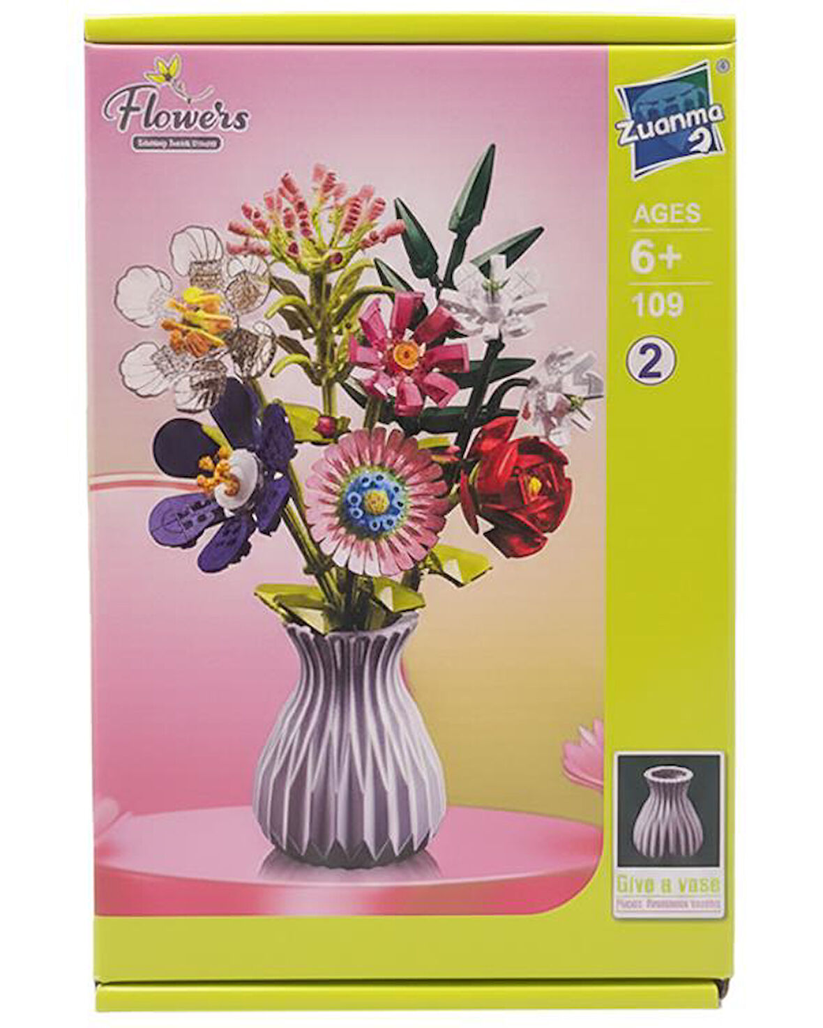 Zuanma Çiçek Buketi Yapım Seti No2 109