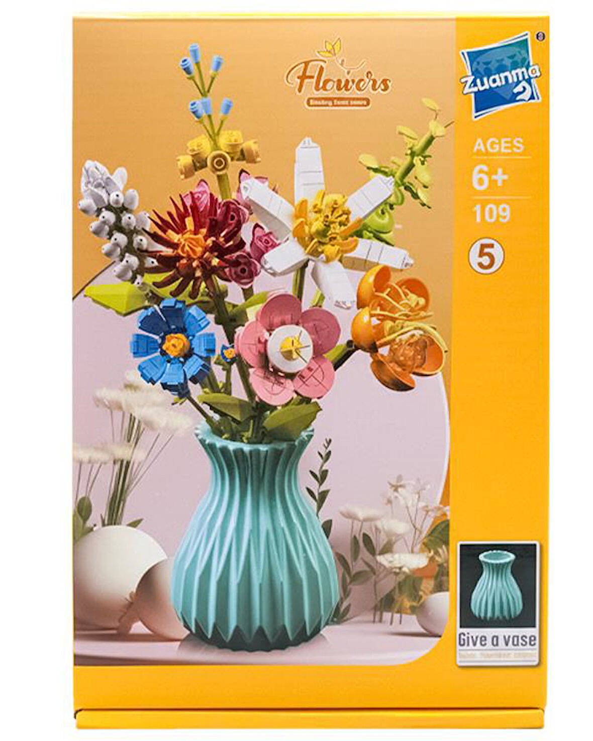 Zuanma Çiçek Buketi Yapım Seti No5 109