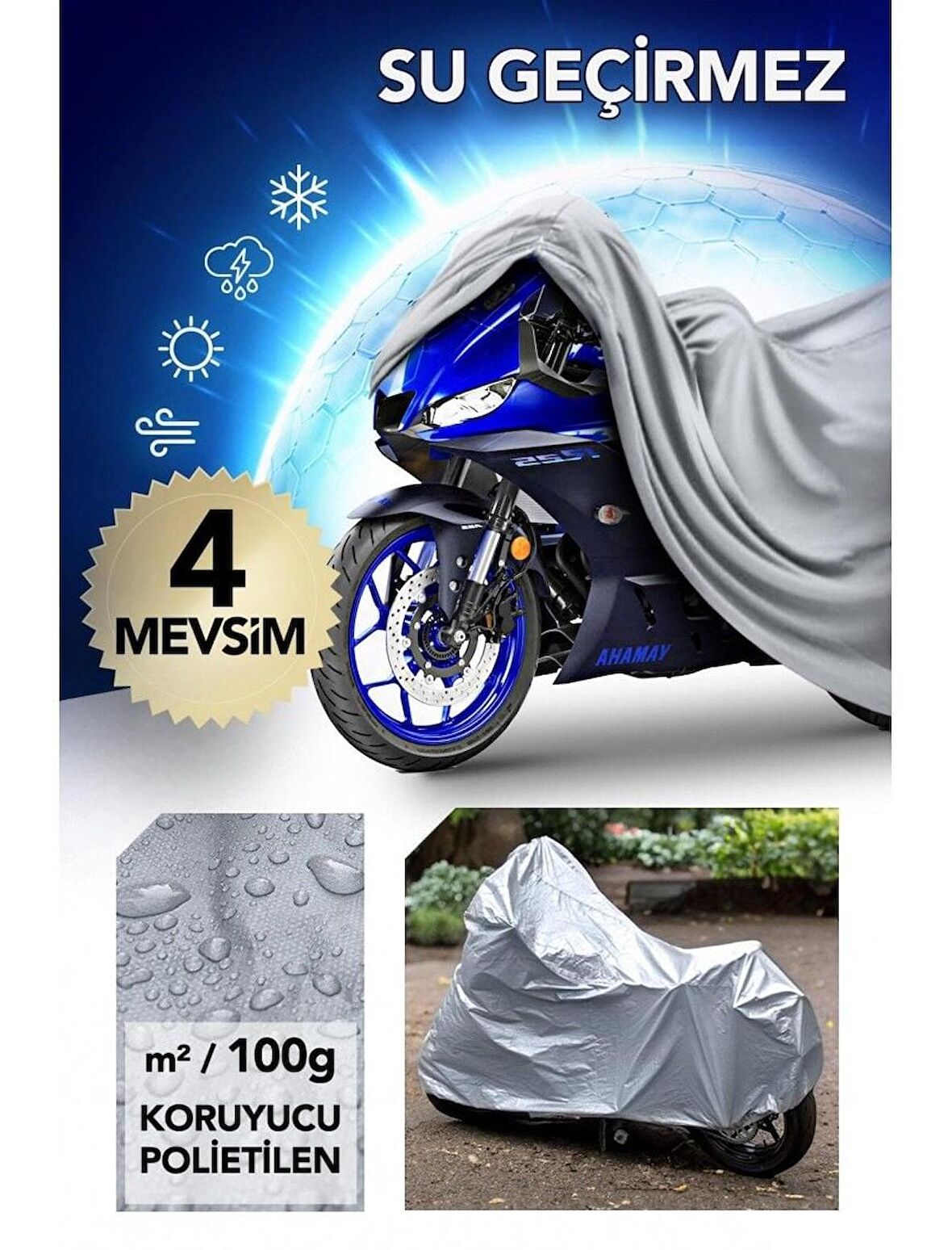 Motor Brandası Voge 300 DS Uyumlu Lux Versiyon