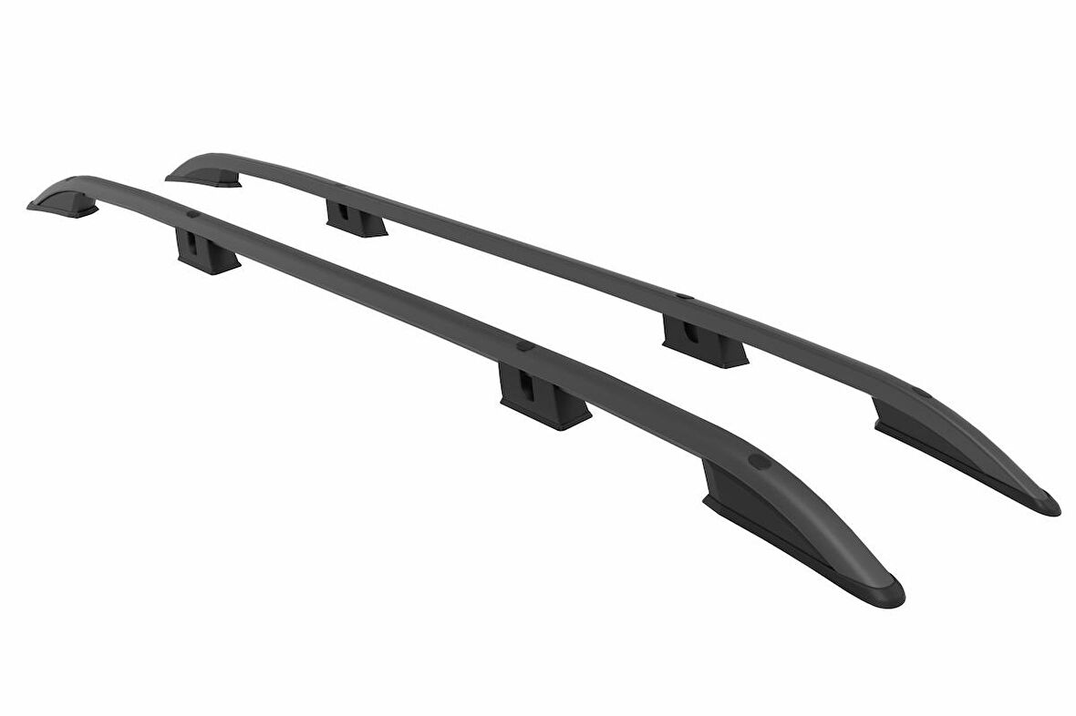 Volkswagen Caravelle (T5) Van 03-15 / Lwb Tavan Çıtası Port Bagaj Taşıyıcı Siyah Renk