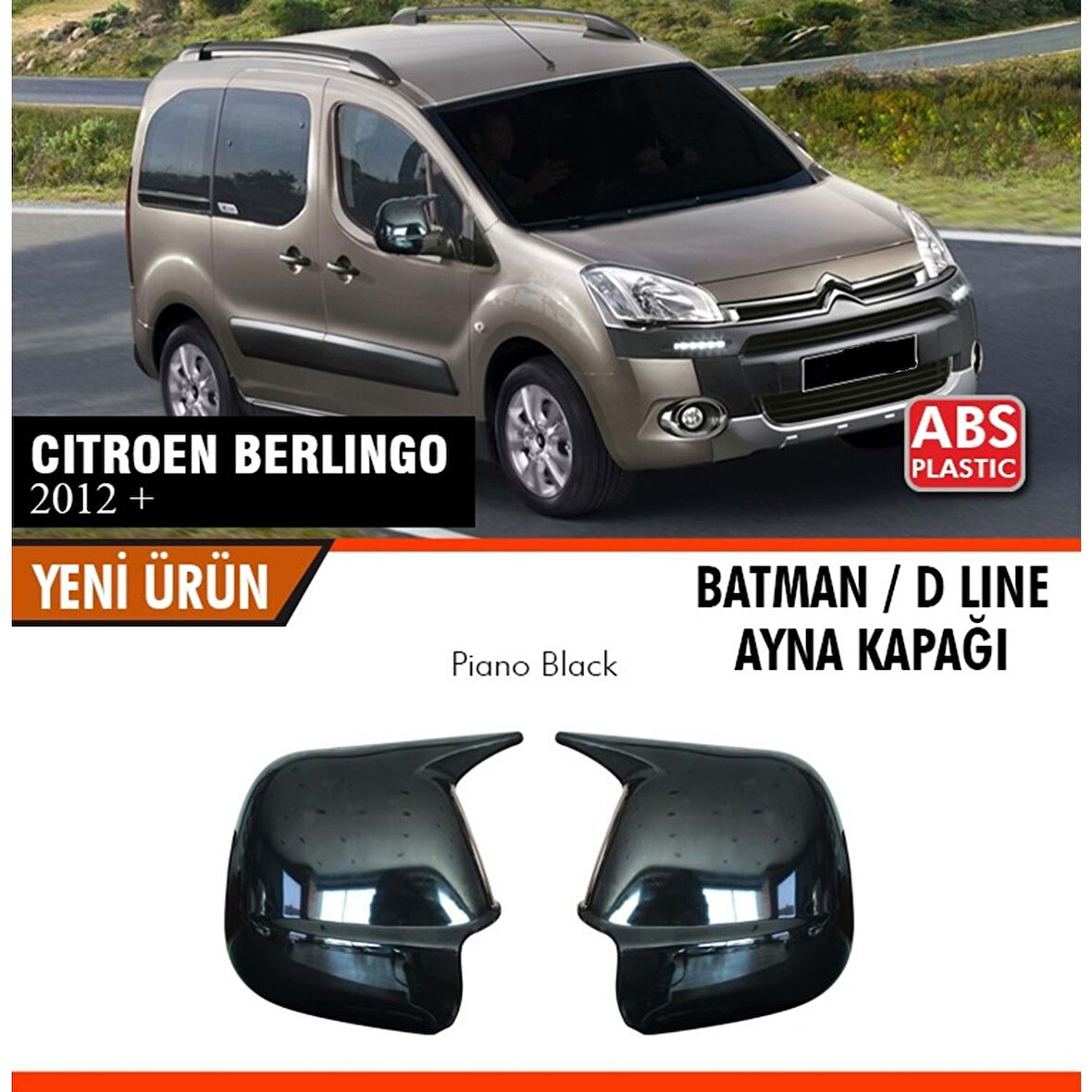 Citroen Berlingo Batman Ayna Kapağı / 2012-2019