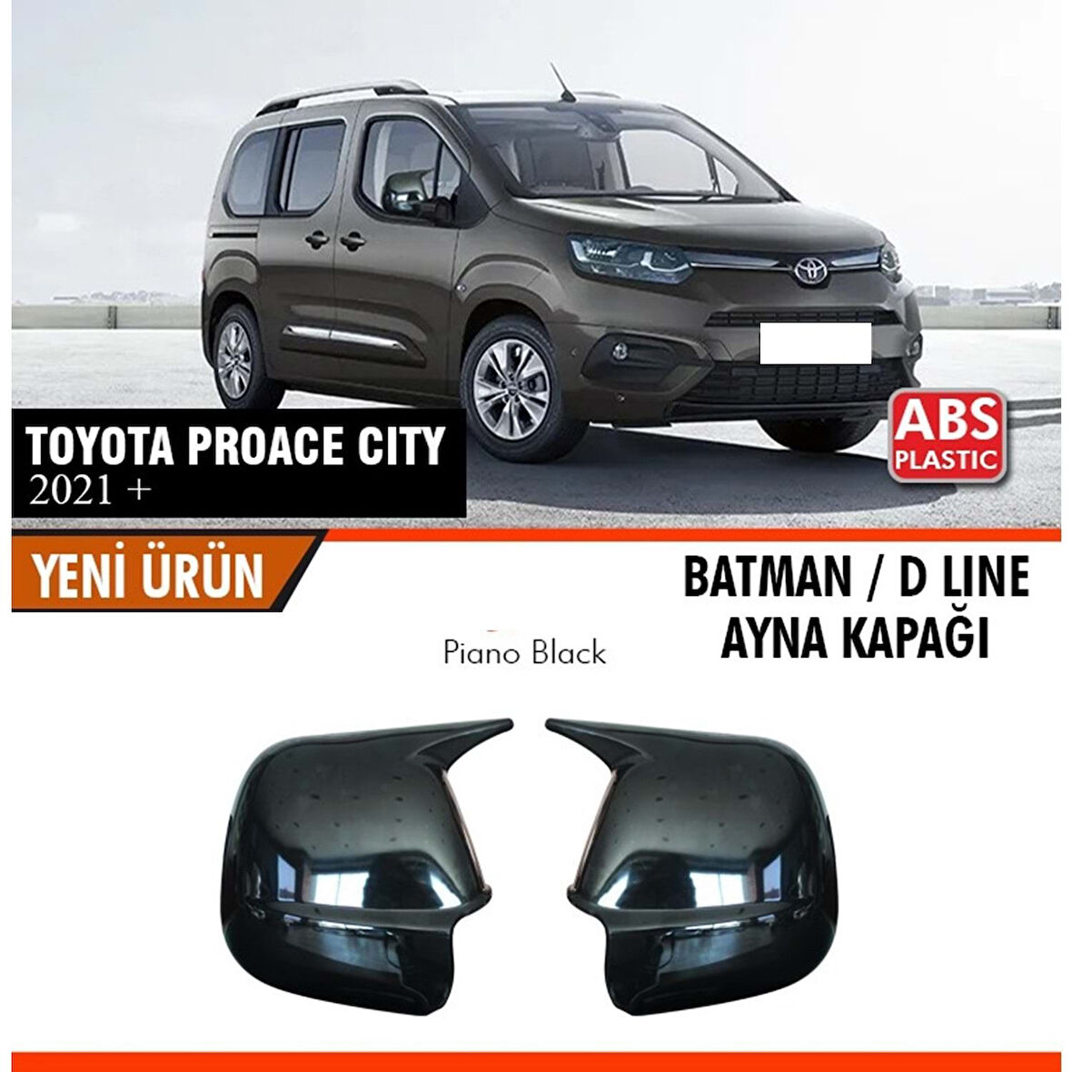 Toyota Proace City Batman Ayna Kapağı 2021  Sonrası